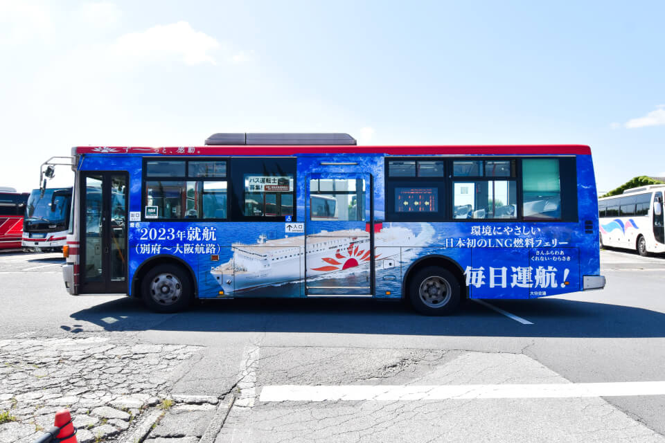 路線バス フルラッピング
