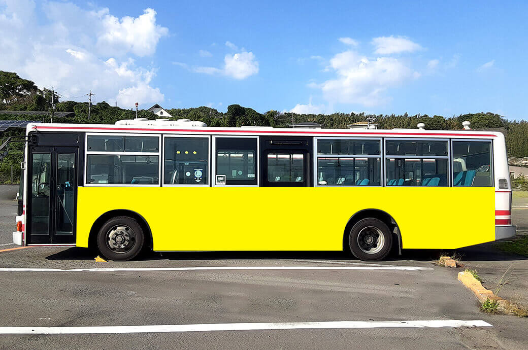 外側（外面）シート：乗降口側